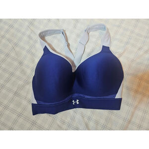 NEW Under Armour UA HeatGear Warp Knit High Support Sports Bra, Size 32DD